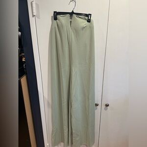 ASOS Light Green strapless Jumpsuit